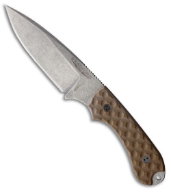 Bradford Knives Guardian 3.2 Fixed Blade Knife Textured Coyote G-10 (3.5" SW)