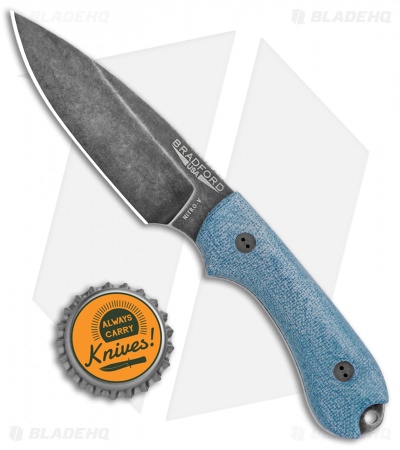 Bradford Knives Guardian3 Fixed Blade 3D Blue TeroTuf (Nitro-V/Sabre/Nimbus)