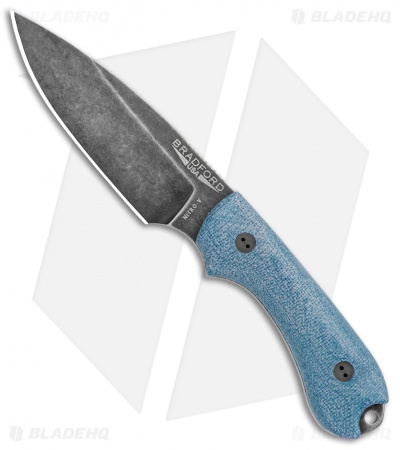 Bradford Knives Guardian3 Fixed Blade 3D Blue TeroTuf (Nitro-V/Sabre/Nimbus)