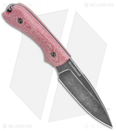 Bradford Knives Guardian3 Fixed Blade 3D Maroon TeroTuf (Nitro-V/Sabre/Nimbus)