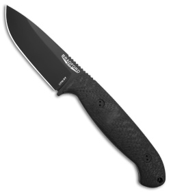 Bradford Knives Guardian4.5 Fixed Blade Knife 3D CF (4" Black)  