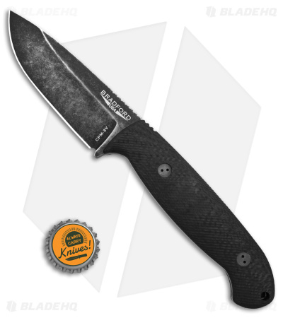 Bradford Knives Guardian4.5 Fixed Blade Knife 3D CF (4" Nimbus)  