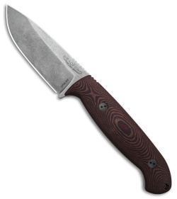 Bradford Knives Guardian4.5 Fixed Blade Knife 3D Red Richlite (4" SW)  