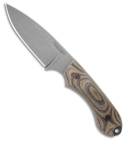 Bradford Knives Guardian 4.2 Fixed Blade Knife Green Camo Micarta (4.9" SW)