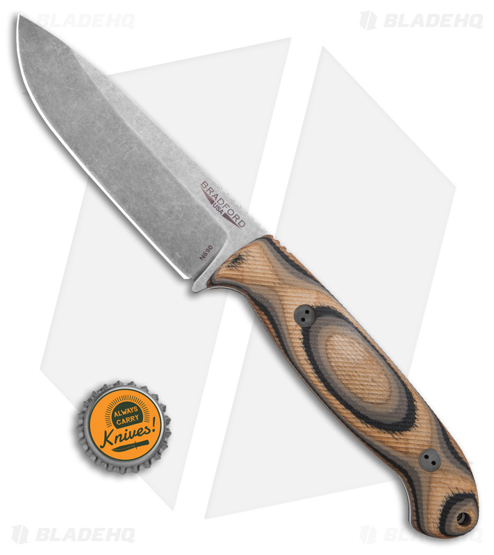 Bradford Knives Guardian5.5 Fixed Blade 3D G-Wood - Blade HQ