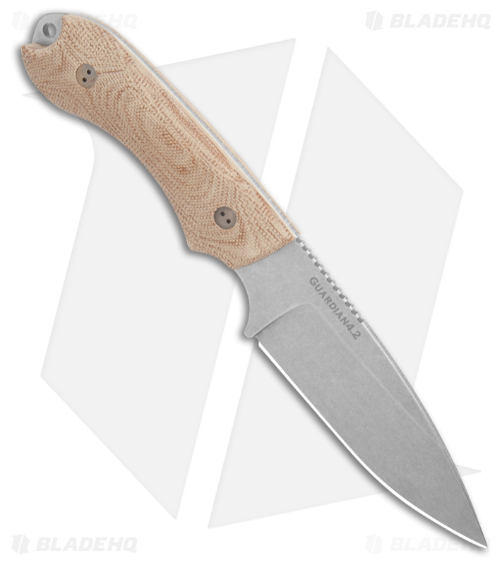 Bradford Knives Guardian 4.2 Natural Micarta - Blade HQ