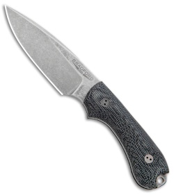 Bradford Knives Guardian3 Knife 3D Black Micarta (3.5" False Edge/AEB-L/SW)