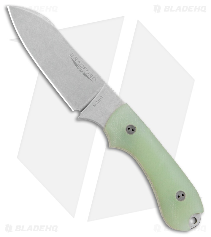 ほたて様　グリーンFS Bradford Knives Guardian3 Fixed Blade 3D Ghost G10 (3.5