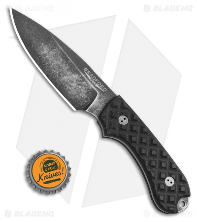 Bradford Knives Guardian3 Fixed Blade Black G-10 (Sabre/3V/Nimbus)