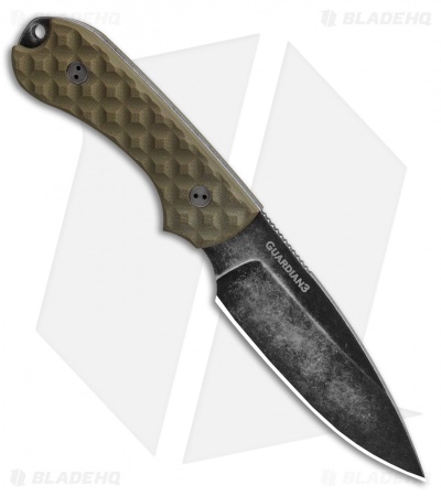 Bradford Knives Guardian3 Fixed Blade OD Green G-10 (Sabre/3V/Nimbus)