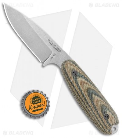 Bradford Knives Guardian3.5 Fixed Blade 3D Camo Micarta (3.75" Stonewash M4)