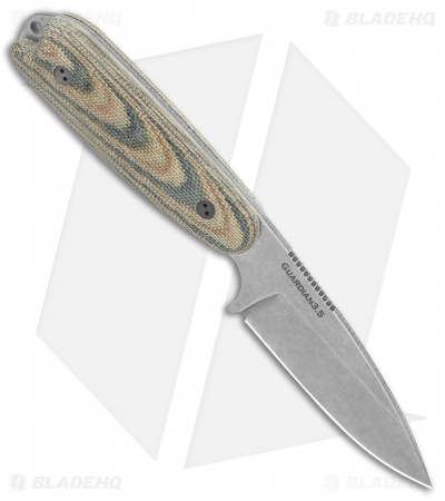 Bradford Knives Guardian3.5 Fixed Blade 3D Camo Micarta (3.75" Stonewash M4)