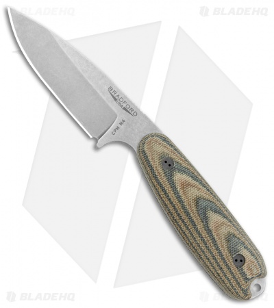 Bradford Knives Guardian3.5 Fixed Blade 3D Camo Micarta (3.75" Stonewash M4)