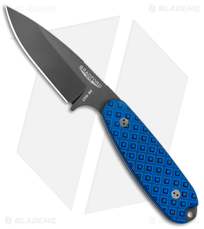 Bradford Knives Guardian3.5 Knife | Blue/M4/DLC - Blade HQ