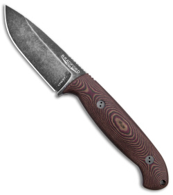 Bradford Knives Guardian4.5 Fixed Blade Knife 3D Red Richlite (4" Nimbus)