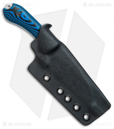 Bradford Knives Guardian3 Wharncliffe Knife 3D Black/Blue G-10 (3.625" SW)