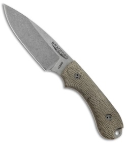 Bradford Knives Guardian3 Fixed Blade 3D OD Green Micarta (Sabre/M390/Stonewash)