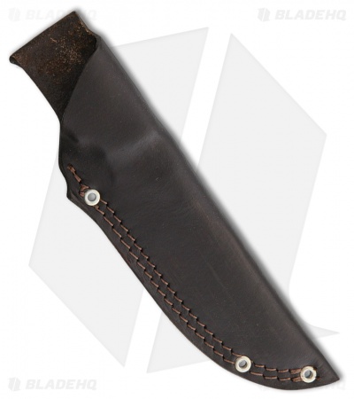 Bradford Knives Guardian4 Knife 3D Black Micarta (False Edge/N690/Satin)