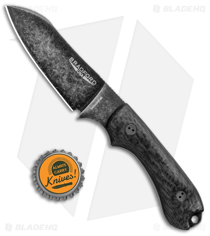Bradford Knives Guardian3 - Fixed Blade | 3D Carbon Fiber | Blade HQ