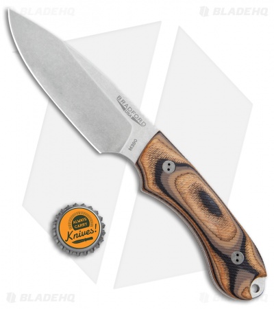 Bradford Knives Guardian4 Knife G-Wood (Sabre/M390/Stonewash)