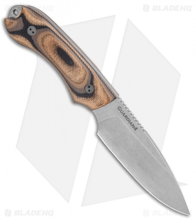 Bradford Knives Guardian4 Knife G-Wood (Sabre/M390/Stonewash)