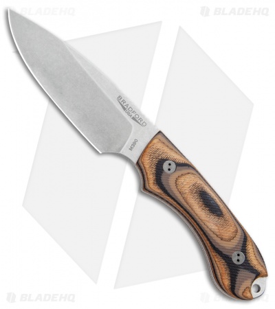 Bradford Knives Guardian4 Knife G-Wood (Sabre/M390/Stonewash)