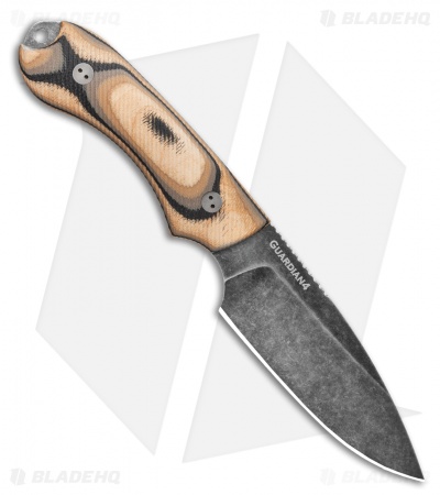 Bradford Knives Guardian4 Fixed Blade Knife 3D G-Wood (Sabre/M390/Nimbus)