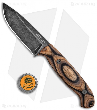 Bradford Knives Guardian 4.5 Fixed Blade 3D G-Wood (4" Sabre Nimbus )