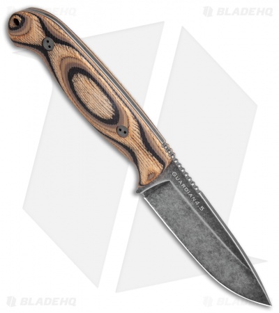 Bradford Knives Guardian 4.5 Fixed Blade 3D G-Wood (4" Sabre Nimbus )