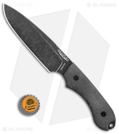 Bradford Knives Guardian5 Knife 3D Black Micarta (5.5" Sabre Nimbus)