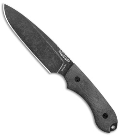 Bradford Knives Guardian5 Knife 3D Black Micarta (5.5" Sabre Nimbus)