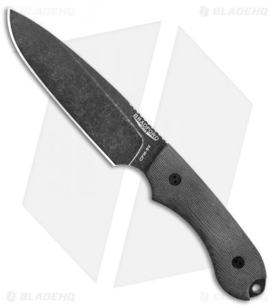 Bradford Knives Guardian5 Knife 3D Black Micarta (5.5" Sabre Nimbus)