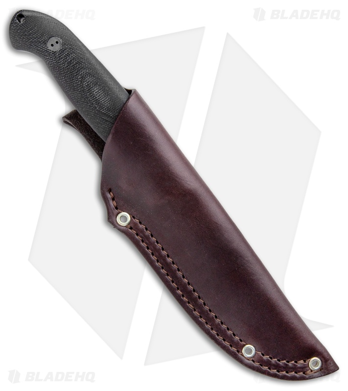 Bradford Knives Guardian5.5 Fixed Blade 3D Black Micarta (5" Sabre DLC)