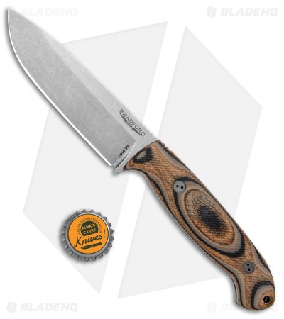 Bradford Knives Guardian5.5 Fixed Blade 3D G-Wood (5" Sabre SW)