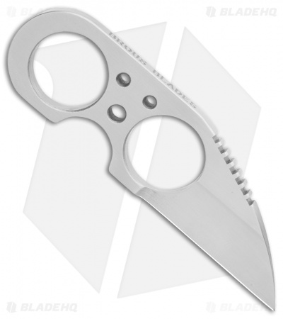 Brous Blades Custom Silent Soldier Fixed Blade Knife (2.5" Satin)