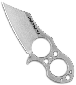 Brous Blades Silent Soldier Ranger V2 Neck Knife (Stonewash)