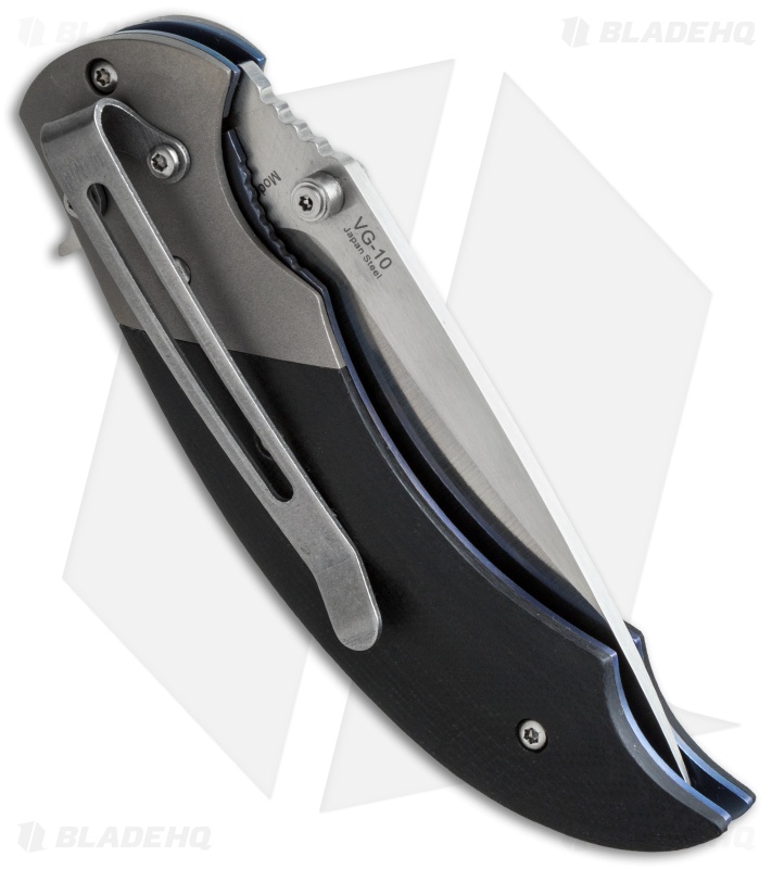 Browning Tactical Hunter Liner Lock Knife Black G-10 (3.25" Satin) 504