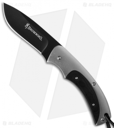 Browning Obsession Fixed Blade Knife G-10 (3.625" Black)