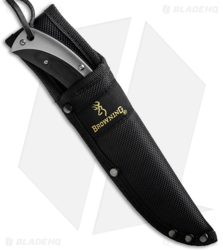 Browning Obsession Fixed Blade Knife G-10 (3.625" Black)