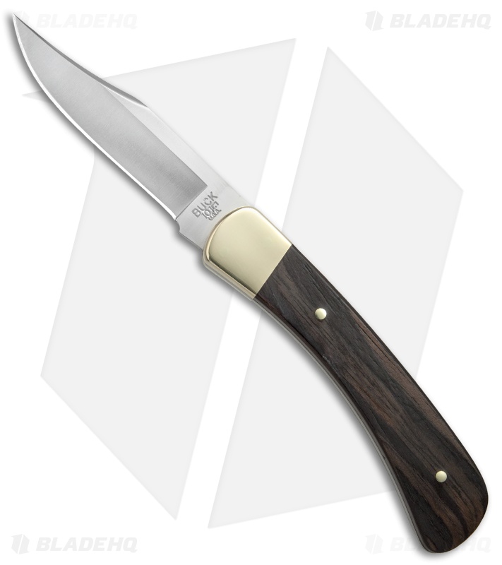 Buck 10 Hunter Fixed Blade Knife Macassar Ebony Dymondwood (10.10 ...