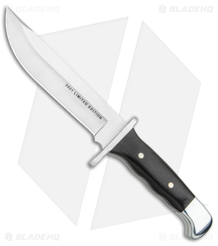 Buck 124 Frontiersman Fixed Blade Knife Ebony (6.25 Buck 124 Frontiersman Fixed Blade Knife Ebony (6.25