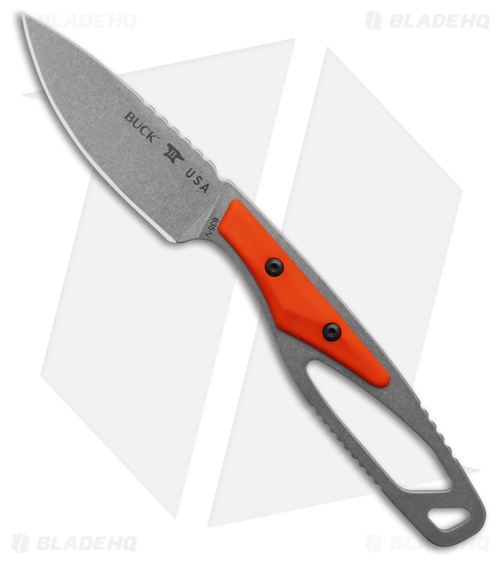 Buck Knives 631/635 Paklite Field Kit Orange Nylon (Set of 2)