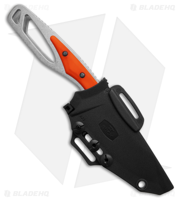 Buck Knives 631/635 Paklite Field Kit Orange Nylon (Set of 2)