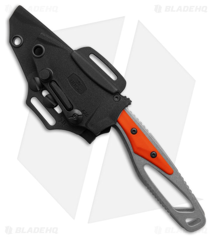 Buck Knives 631/635 Paklite Field Kit Orange Nylon (Set of 2)