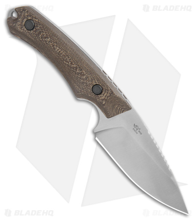 Buck 664 Alpha Hunter Fixed Blade Knife Richlite (3.6" Satin) 0664BRS