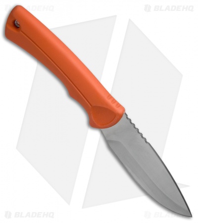 Buck BuckLite  MAX  Small Fixed Blade Knife Orange (3.1" Satin) 0673ORS-B