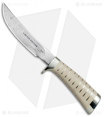 Buck Expert Hunter L.E. Legacy Fixed Blade Stacked Ivory Micarta (5" Damascus)