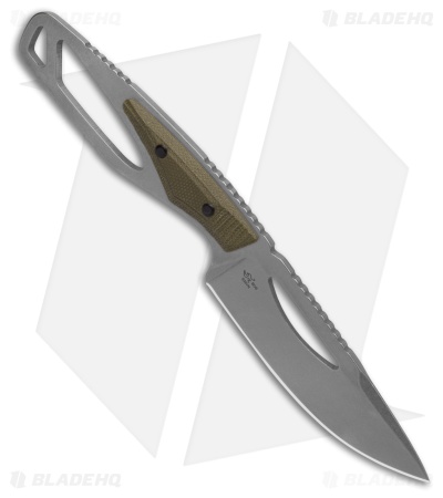 Buck Knives 631/635 Paklite Field Kit OD Green Micarta (Set of 2)