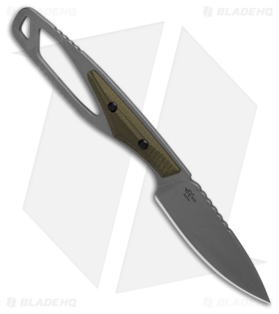 Buck Knives 631/635 Paklite Field Kit OD Green Micarta (Set of 2)