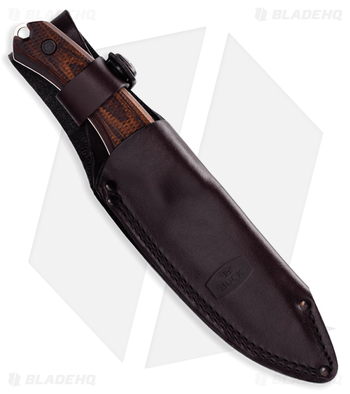 Buck Knives 663 Alpha Guide Pro Knife Brown Walnut DymaLux